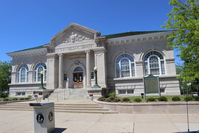 Belding - Belding Library (newer photo)
